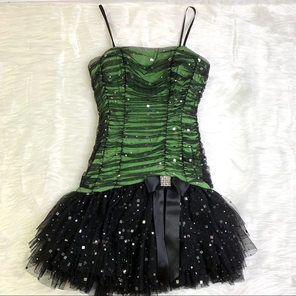 ✨Blondie Nites Sparkle Mini Dress 7 - Picture 2 of 6